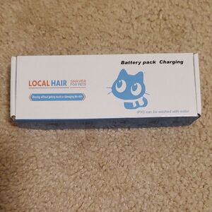 Local Hair Shaver for Pets – Rechargeable Grooming Trimmer (Brand New)